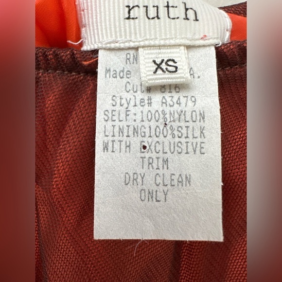 Y2K Silk w Mesh overlay and iridescent sequins LK NEW - Picture 7 of 7